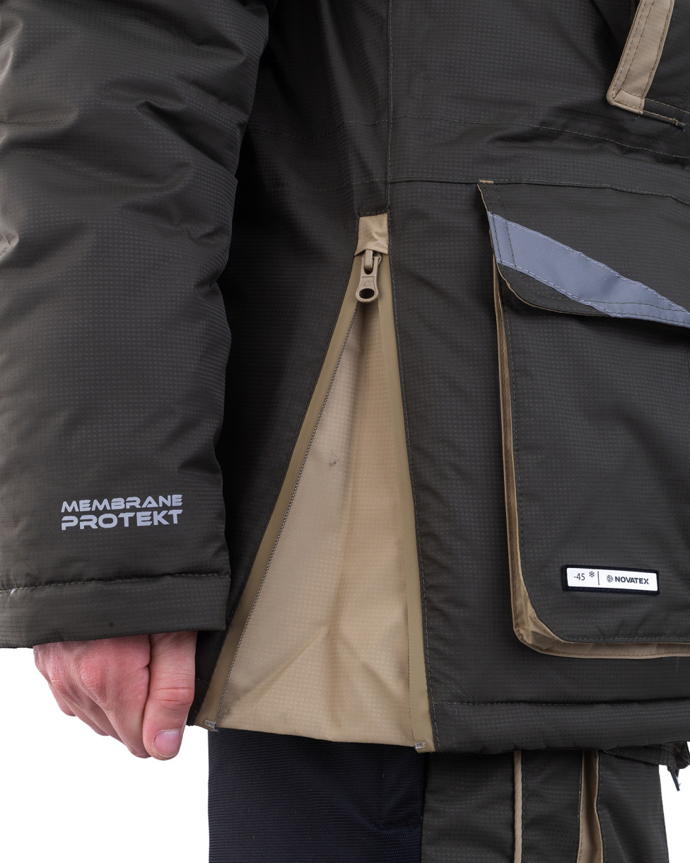 Камчатка МАГМА костюм для рыбалки GRAYLING. зимний хаки