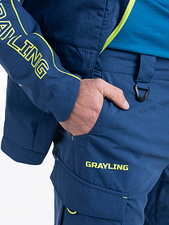 Траппер костюм для рыбалки GRAYLING, летний, синий